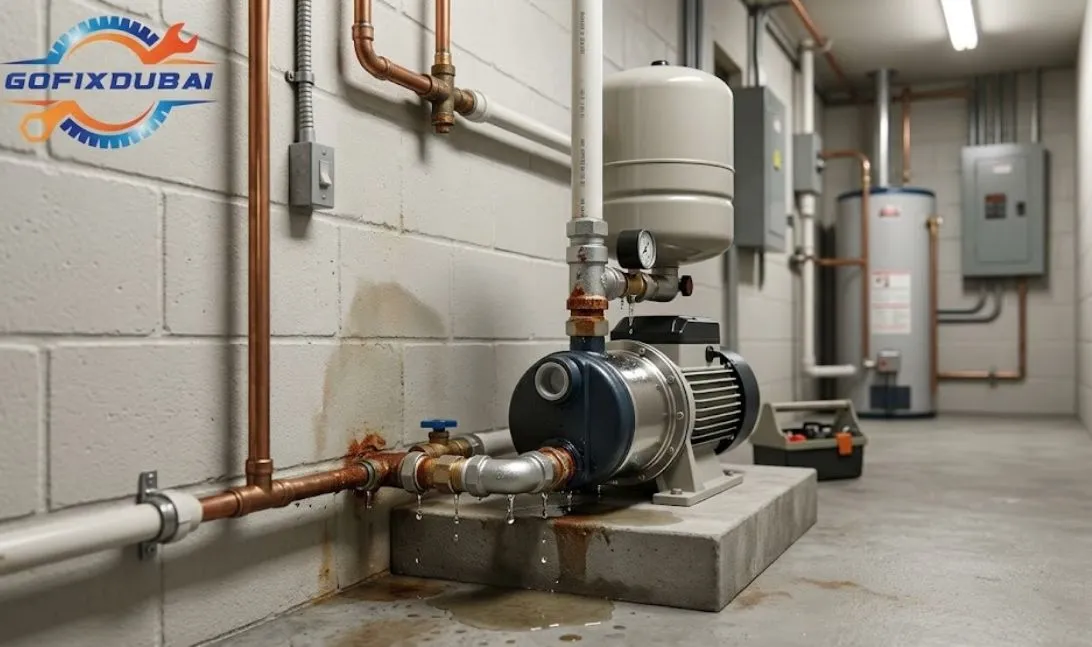 Does Building Up of Moisture around Pump Require Attention?