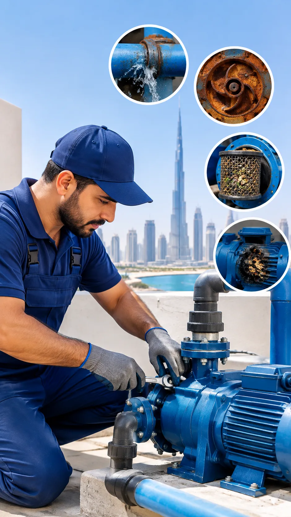 COMMON WATER PUMP PROBLEMS WE FIX IN DUBAI