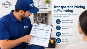 Details of Transparent Plumbing Pricing in Dubai