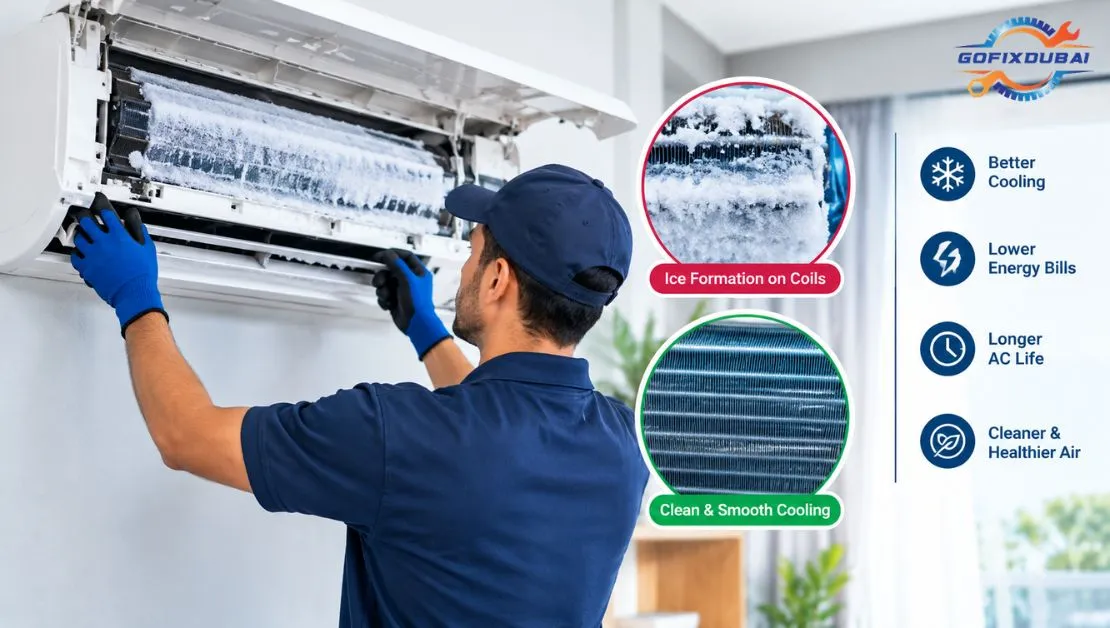 Is Ice Formation on Coils Affecting AC Performance?