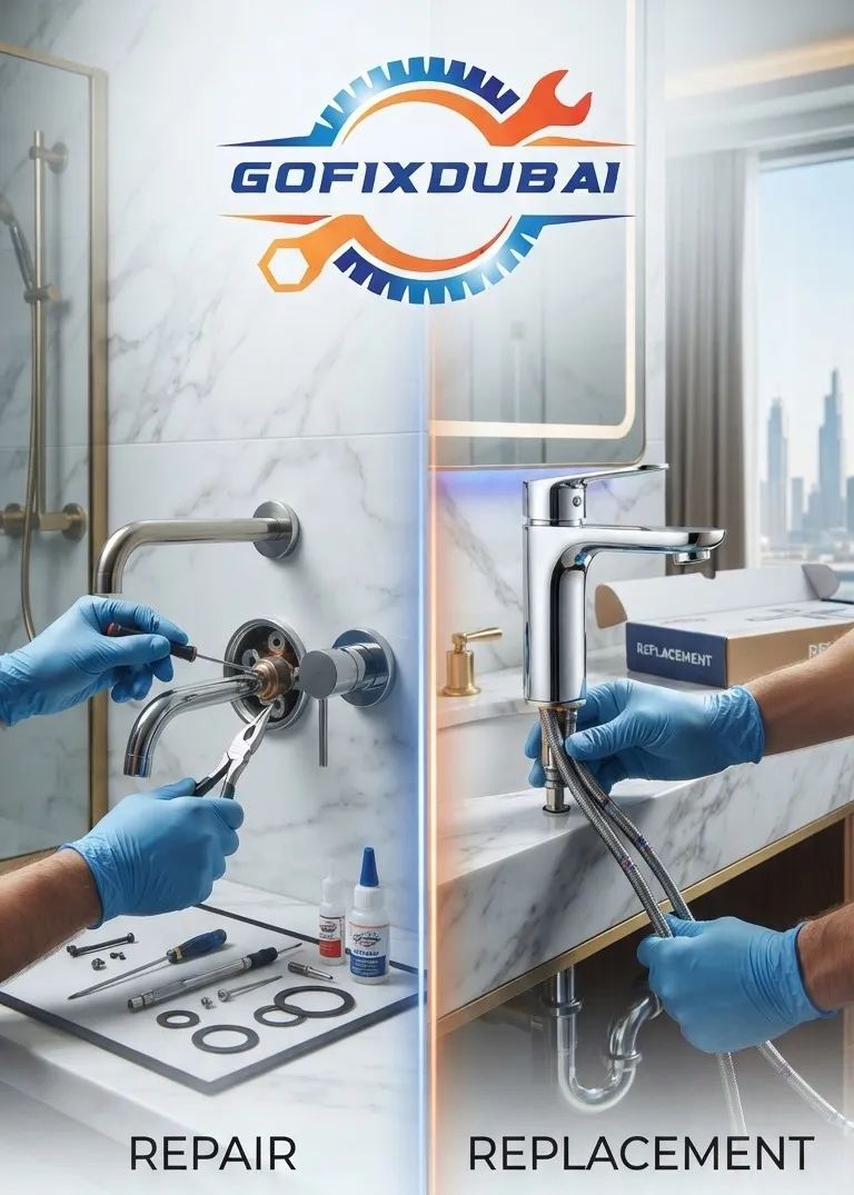 plumbing repair and replacement dubai